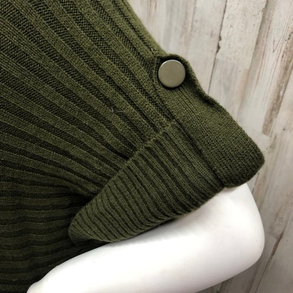 New Directions Dark Green Sweater Dress Size Large - Picture 7 of 7